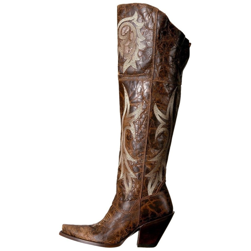Women's Dan Post Jilted Over Knee Boots Snip Toe